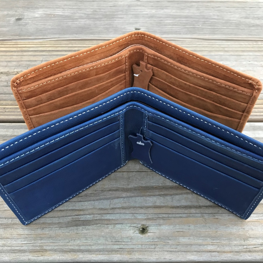 Two Beautiful Wallet Supreme Leather Men CardHolde - Picture 5 of 8
